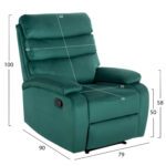ΠΟΛΥΘΡΟΝΑ RELAX YASUMU HM9783.03 ΚΥΠΑΡΙΣΣΙ ΒΕΛΟΥΔΟ 80x93x100Υεκ. - Image 2