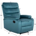 ΠΟΛΥΘΡΟΝΑ RELAX YASUMU HM9783.06 ΜΕΝΤΑ ΒΕΛΟΥΔΟ 80x93x100Υεκ. - Image 2