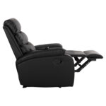 ΠΟΛΥΘΡΟΝΑ RELAX YASUMU HM9783.11 ΜΑΥΡΟ PU 80x93x100Υεκ. - Image 3