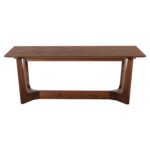 ΤΡΑΠΕΖΙ ΣΑΛΟΝΙΟΥ RIMER HM9743 MDF ΜΕ ΚΑΠΛΑΜΑ ΦΡΑΞΙΝΟΥ ΣΕ ΚΑΡΥΔΙ ΧΡΩΜΑ 120X60x45Yεκ. - Image 3