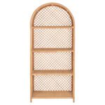 ΒΙΒΛΙΟΘΗΚΗ HM9552 ΑΠΟ ΦΥΣΙΚΟ RATTAN ΣΕ ΦΥΣΙΚΟ ΧΡΩΜΑ 80x40x182Υεκ. - Image 3