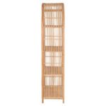 ΒΙΒΛΙΟΘΗΚΗ HM9552 ΑΠΟ ΦΥΣΙΚΟ RATTAN ΣΕ ΦΥΣΙΚΟ ΧΡΩΜΑ 80x40x182Υεκ. - Image 4