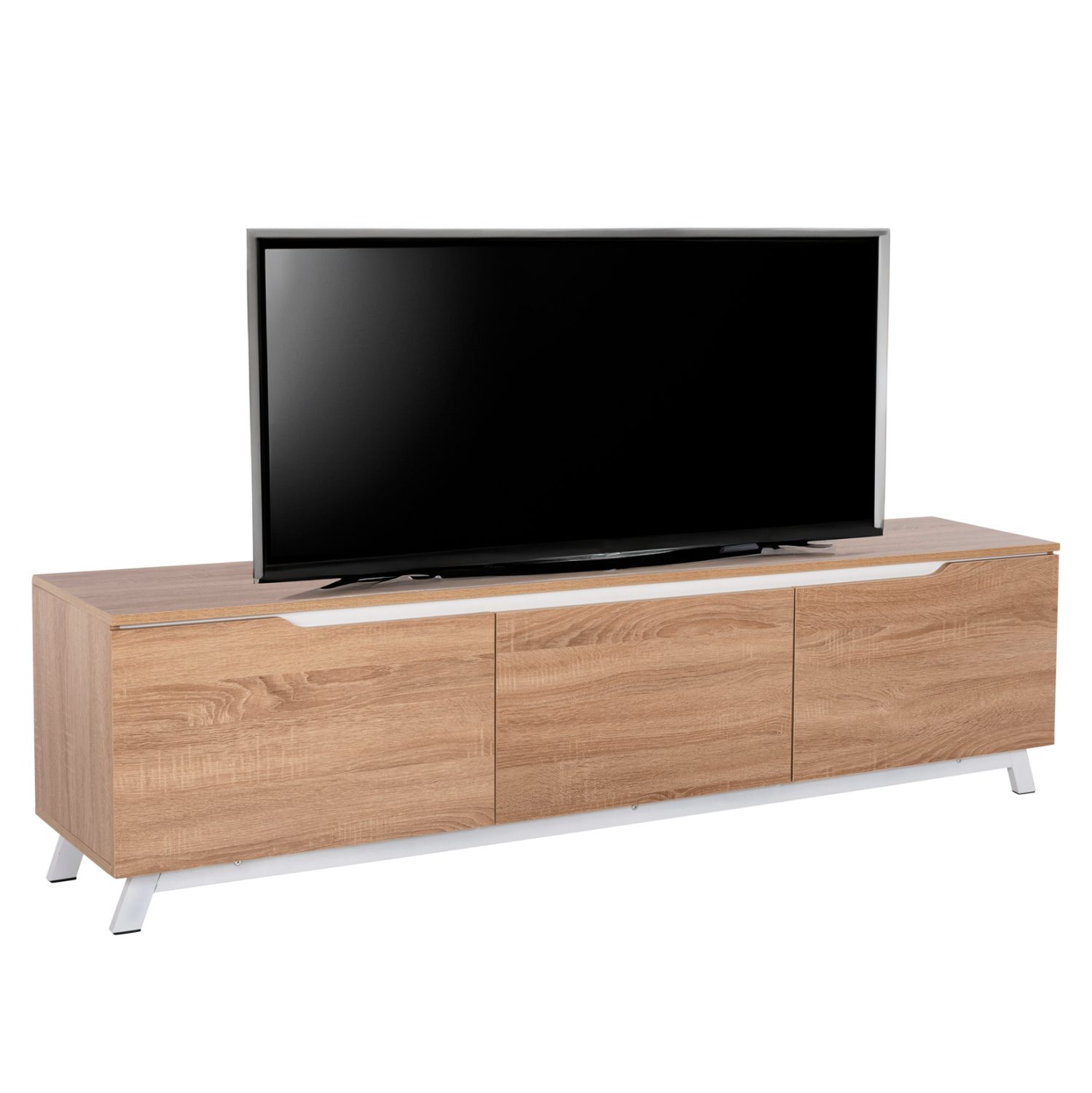 epiplo-tileorasis-fb9890213-melamini-son ΕΠΙΠΛΟ ΤΗΛΕΟΡΑΣΗΣ KIMIA HM8902.13 ΜΕΛΑΜΙΝΗ SONAMA-ΛΕΥΚΟ 180Χ35Χ48,5Υεκ. - Image 1