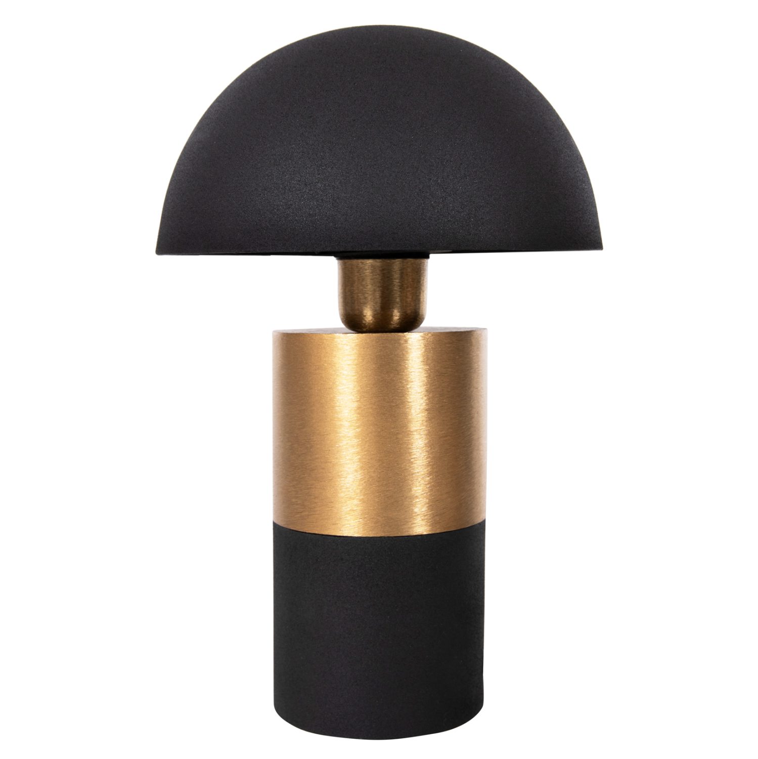 epitrapezio-fotistiko-fb9424504-metallo ΕΠΙΤΡΑΠΕΖΙΟ ΦΩΤΙΣΤΙΚΟ PUNE HM4245.04 ΜΕΤΑΛΛΟ ΣΕ ΜΑΥΡΟ-ΧΡΥΣΟ Φ20,5x32,5Υεκ. - Image 1