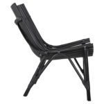 ΚΑΡΕΚΛΑ ΕΞΩΤ.ΧΩΡΟΥ CELLION HM9812.02 ΡΑΒΔΟΙ RATTAN ΣΕ ΜΑΥΡΟ ΧΡΩΜΑ 76x72x83Υεκ. - Image 4