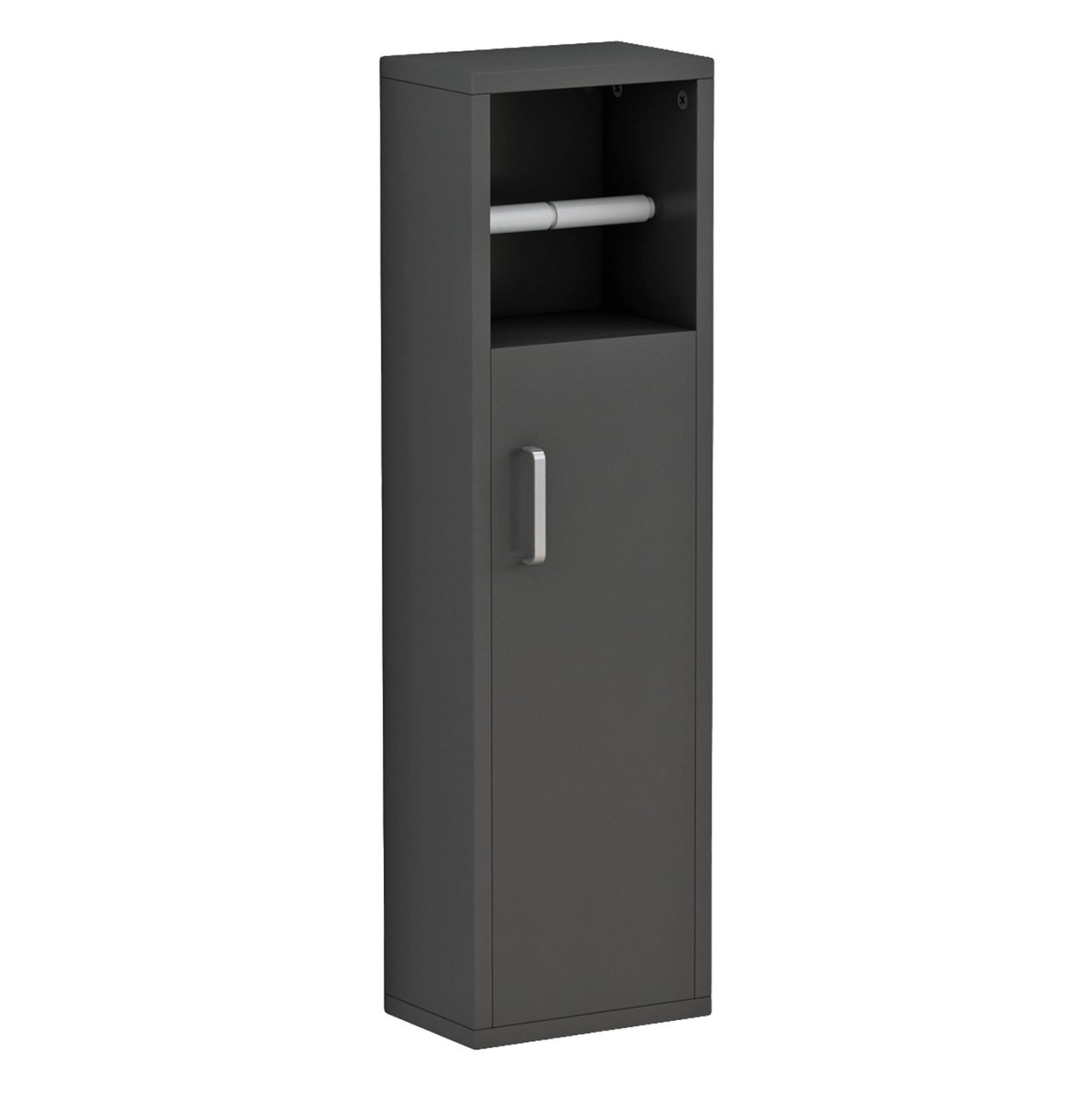 ntoylapi-mpanioy-fb9902511-melamini-anth ΝΤΟΥΛΑΠΙ ΜΠΑΝΙΟΥ DAMIEN HM9025.11 ΜΕΛΑΜΙΝΗ ΑΝΘΡΑΚΙ 20x13x70Yεκ. - Image 1