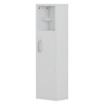 ΝΤΟΥΛΑΠΙ ΜΠΑΝΙΟΥ DAMIEN HM9025.12 ΜΕΛΑΜΙΝΗ ΛΕΥΚΗ 20x13x70Yεκ. - Image 4