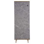 ΠΑΠΟΥΤΣΟΘΗΚΗ-ΝΤΟΥΛΑΠΙ ALVARO HM8954.12 ΜΕΛΑΜΙΝΗ SONAMA-STONE TEXTURE 50Χ38Χ135Yεκ. - Image 3