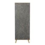 ΠΑΠΟΥΤΣΟΘΗΚΗ-ΝΤΟΥΛΑΠΙ ALVARO HM8954.14 ΜΕΛΑΜΙΝΗ SONAMA-STONE TEXTURE 50Χ38Χ135Yεκ. - Image 4