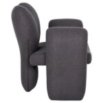 ΠΟΛΥΘΡΟΝΑ HARTT HM9777.01 ΓΚΡΙ TEDDY ΥΦΑΣΜΑ 84x74x87Yεκ. - Image 4