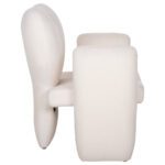 ΠΟΛΥΘΡΟΝΑ HARTT HM9777.05 ΛΕΥΚΟ TEDDY ΥΦΑΣΜΑ 84x74x87Yεκ. - Image 4