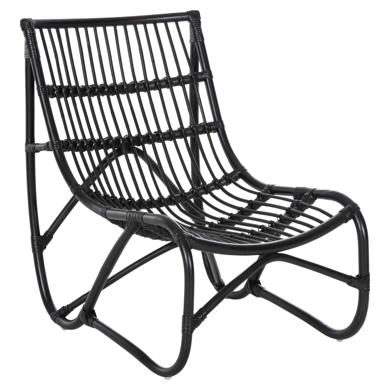 polythrona-fb9981502-rabdoi-rattan-se-ma ΠΟΛΥΘΡΟΝΑ GRINN HM9815.02 ΡΑΒΔΟΙ RATTAN ΣΕ ΜΑΥΡΟ 56,5x73,5x79,5Υ εκ. - Image 1