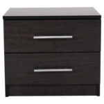 ΚΟΜΟΔΙΝΟ ΜΕΛΑΜΙΝΗΣ CHELSEA HM2220.11 WENGE-2 ΣΥΡΤΑΡΙΑ 48X40,5X41,5Υεκ. - Image 3