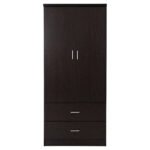 ΝΤΟΥΛΑΠΑ 2ΦΥΛΛΗ REINA ME 2 ΣΥΡΤΑΡΙΑ HM338.11 ΜΕΛΑΜΙΝΗ WENGE 80Χ41,5Χ181Yεκ. - Image 4