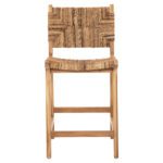 ΣΚΑΜΠΟ ΜΠΑΡ WALTER HM9842 ΞΥΛO TEAK ΣΕ ΦΥΣΙΚΟ-ΨΑΘΑ 46x55x96Υεκ. - Image 3