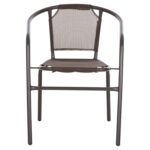 ΠΟΛΥΘΡΟΝΑ ΕΞ.ΧΩΡΟΥ LEDAN HM5977.02 ΜΕΤΑΛΛO & TEXTILENE ΚΑΦΕ 55x58x72Υεκ. - Image 3