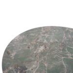 ΤΡΑΠΕΖΙ ΣΤΡΟΓΓΥΛΟ ZOD HM9852.03 ΓΚΡΙ ΜΑΡΜΑΡΟ ΚΕΡΑΜΙΚΟ TOP-ΜΑΥΡΑ ΜΕΤΑΛ.ΠΟΔΙΑ Φ135x74Υεκ - Image 3